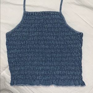 Aw cropped tank top